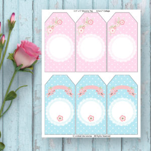 fairy birthday party-Printable Tags