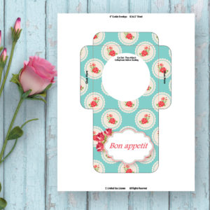 Picnic Birthday Party-Cookie Envelope