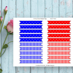 Pirate Boy-Printable Flags-Toothpicks Flags