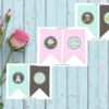 Boho Chic Birthday Banner