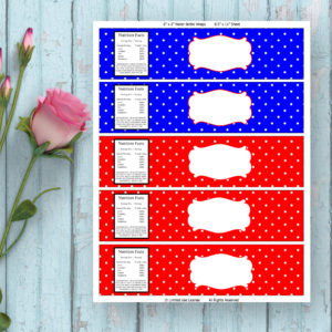 Pirate Boy-Water Bottle Labels