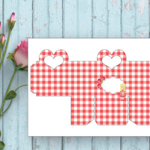 Picnic Birthday Party-Party Favor Box