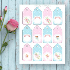 Fairy birthday party-Printable Tags