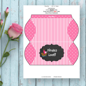 Pirate Girl-Pillow Case-Pirates Loot!!