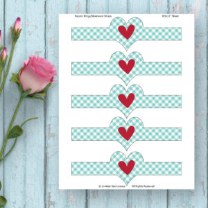 Valentine's Day Printables-Napkin Rings