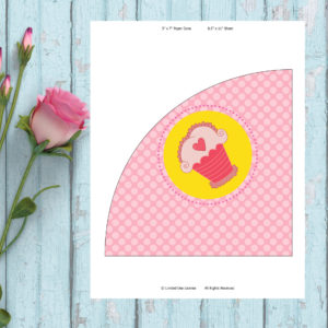 Cupcake Party-Pink Paper Cone