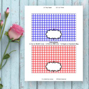 Pirate Boy-Printable Bag Toppers