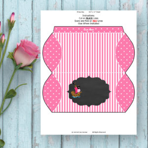 Pirate Girl-Pillow Box