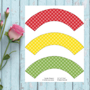 Baking Party-Cupcake Wrapper