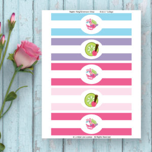 Spa Party-Napkin Rings