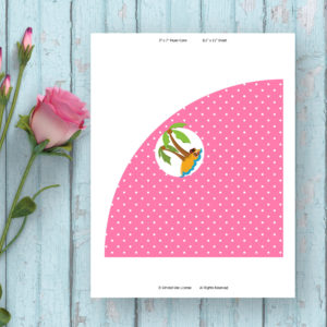 Pirate Girl-Paper Cone