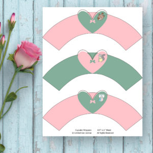 Woodland Party-Cupcake Wrapper