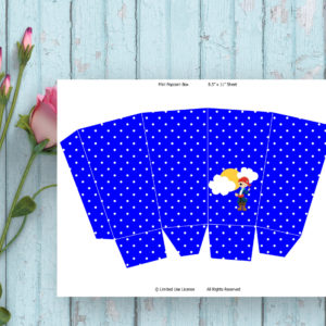 Pirate Boy Printable Popcorn Box