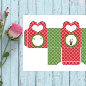 Christmas-Party Favor Box
