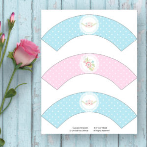 Fairy birthday party-Cupcake Wrappers