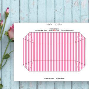 Pirate Girl-Hot Dog Tray-Pink