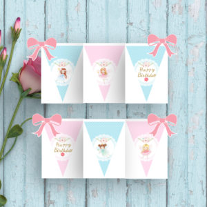 fairy birthday party Birthday Banner