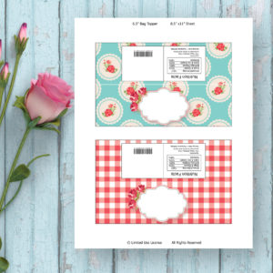 Picnic Birthday Party-Bag Topper