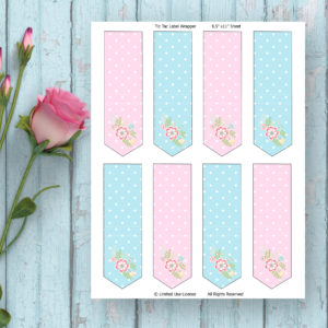 Fairy birthday party-Tic Tac Cover