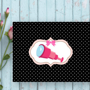 Pirate Girl-Soda Water Label