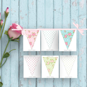 Shabby Chic Birthday Banner