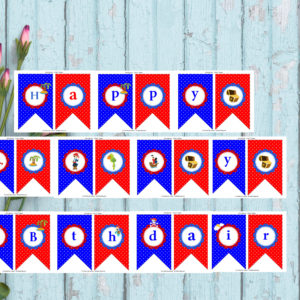 Pirate Boy Birthday Banner
