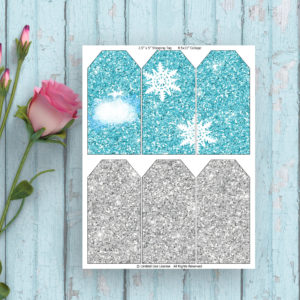Frozen-Sparkling Printable Tags