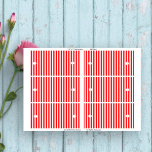 Pirate Party Sail Decoration-Red