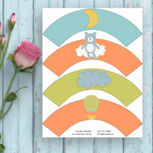 Baby Shower-Cupcake Wrapper