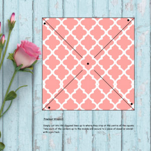 Babushka Party-Large Pinwheel -Pink