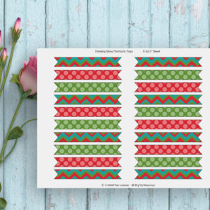 Christmas-Printable Flags