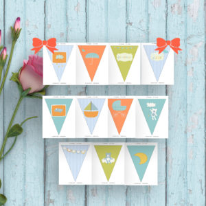 Baby Shower Birthday Printable Banner